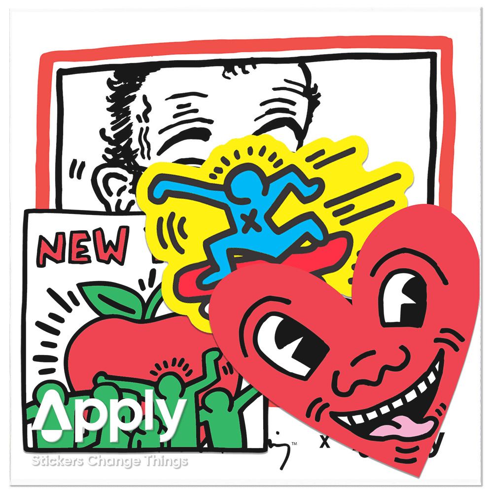 希少カタログ1983 Keith Haring 12-STICKER 希少カタログ1983 Keith 希少カタログ1983 Keith Haring 12-STICKER 希少カタログ1983 Keith