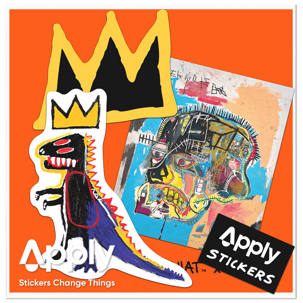 Basquiat's Greatest Hits – Apply Stickers Basquiat's Greatest Hits – Apply Stickers