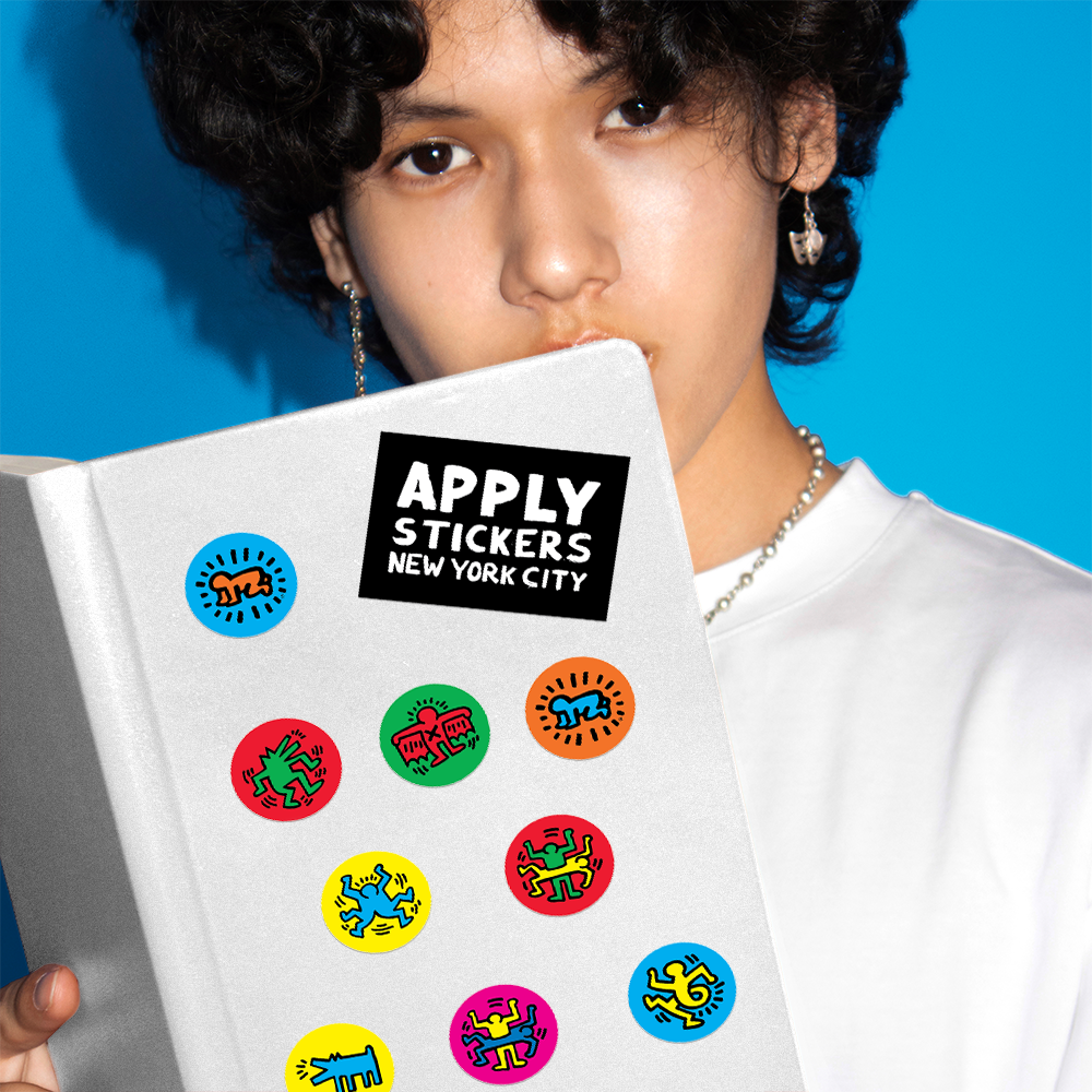 Keith Haring's Icons – Apply Stickers