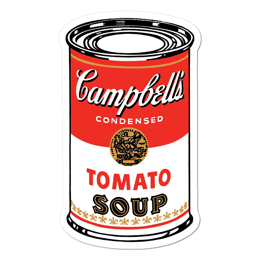 XL Campbell's Soup Can – Apply Stickers