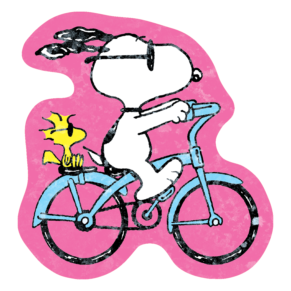 snoopy fahrradhelm Biking Buds