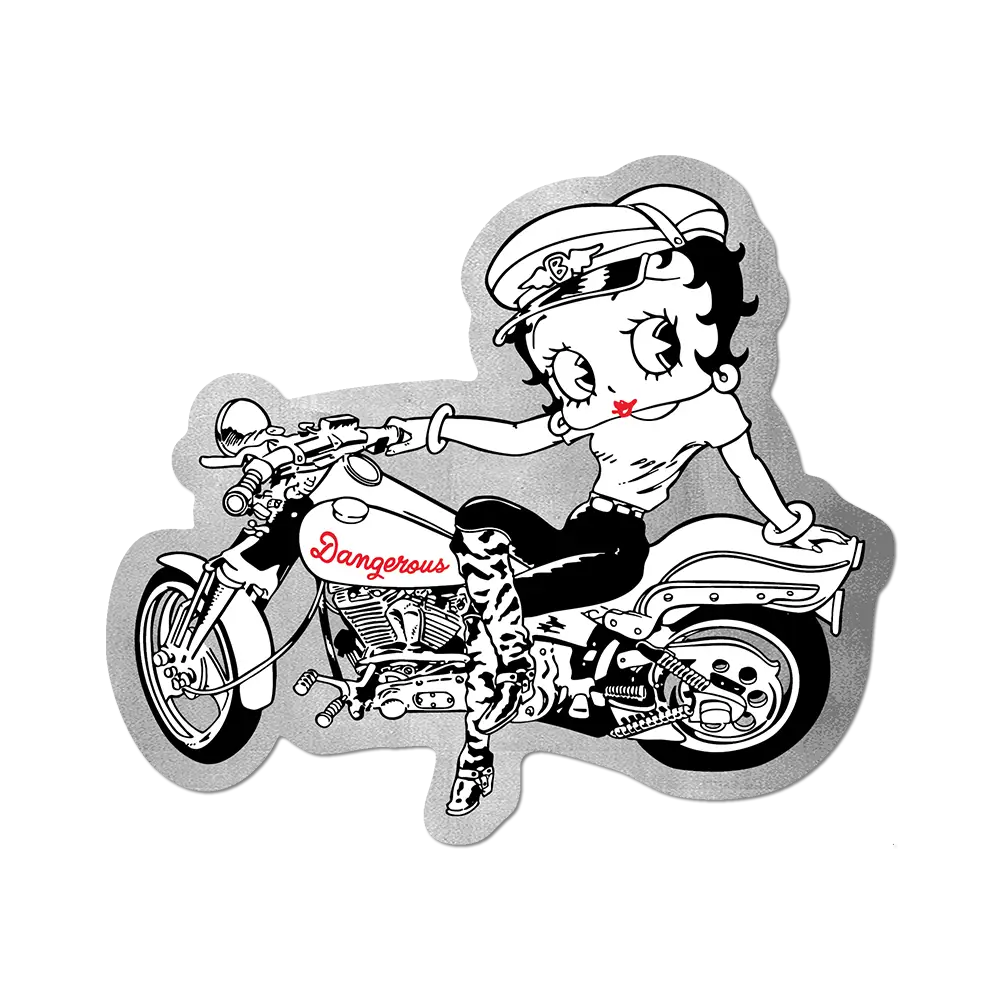 Motorcycle Betty Boop – Apply Stickers