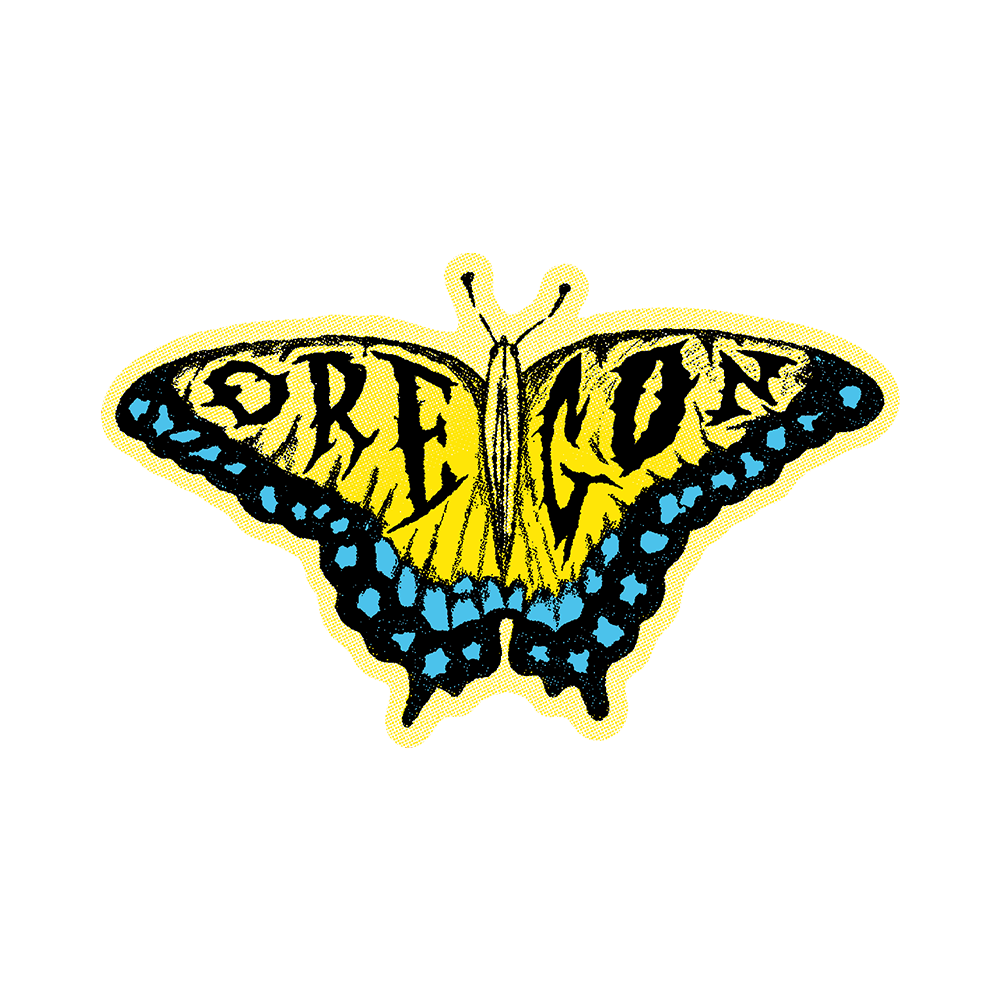 Oregon Swallowtail Butterfly