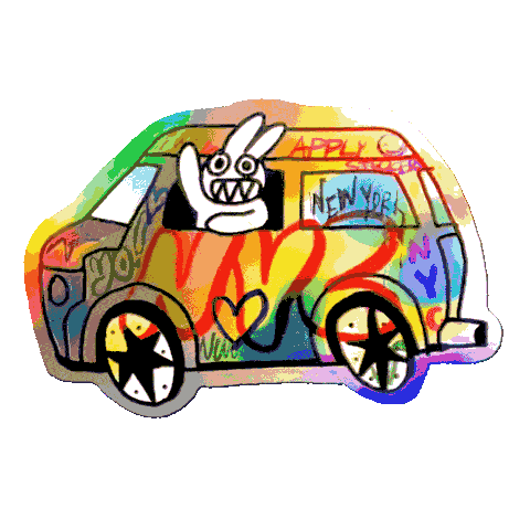 Graffiti Van Psycho Bunny