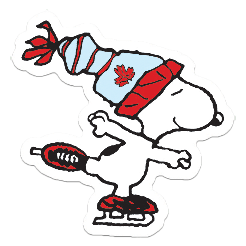 Team Canada Skater Snoopy
