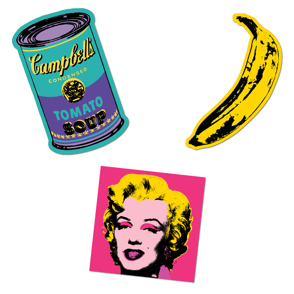 60s in Silkscreen – Apply Stickers
