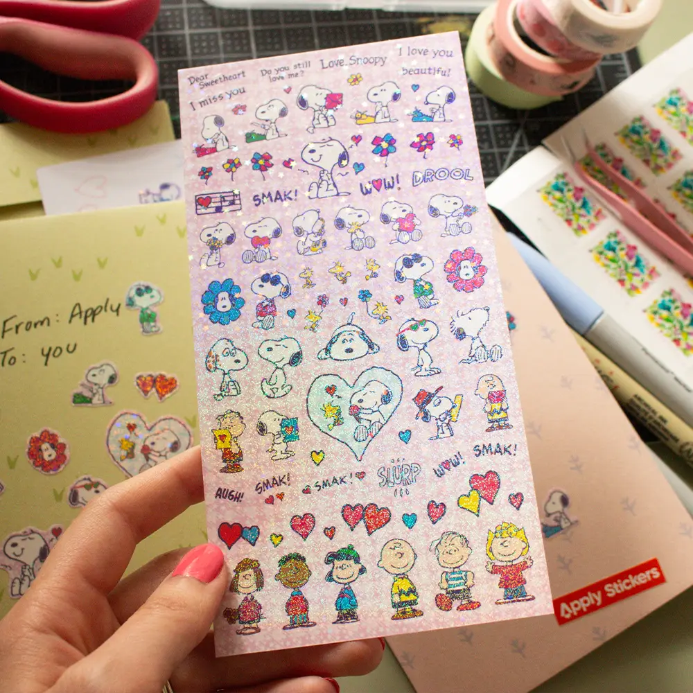 Love Snoopy Mini Stickers