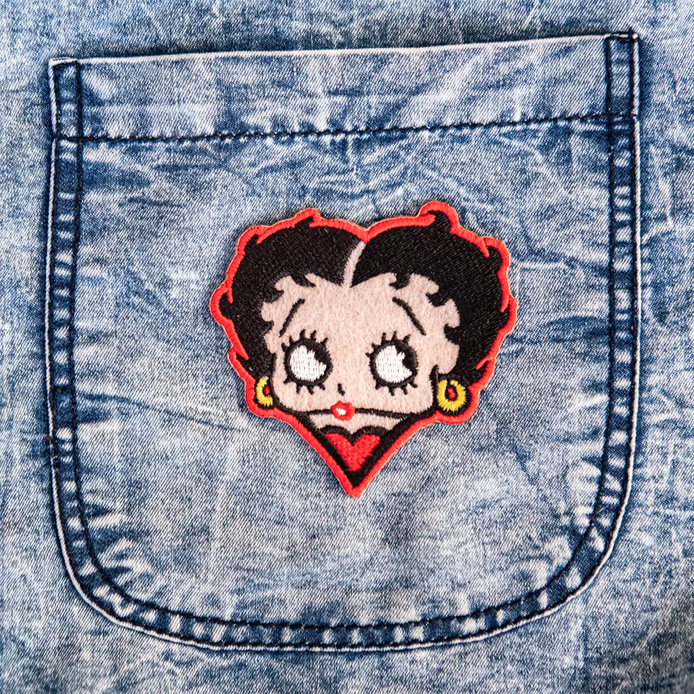 Betty Boop Heart Patch (Felt)