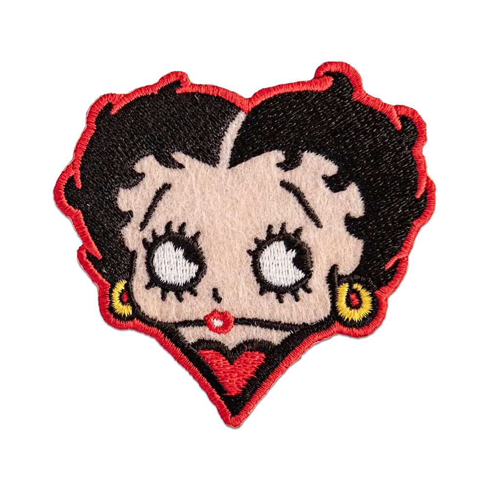 Betty Boop Heart Patch (Felt)