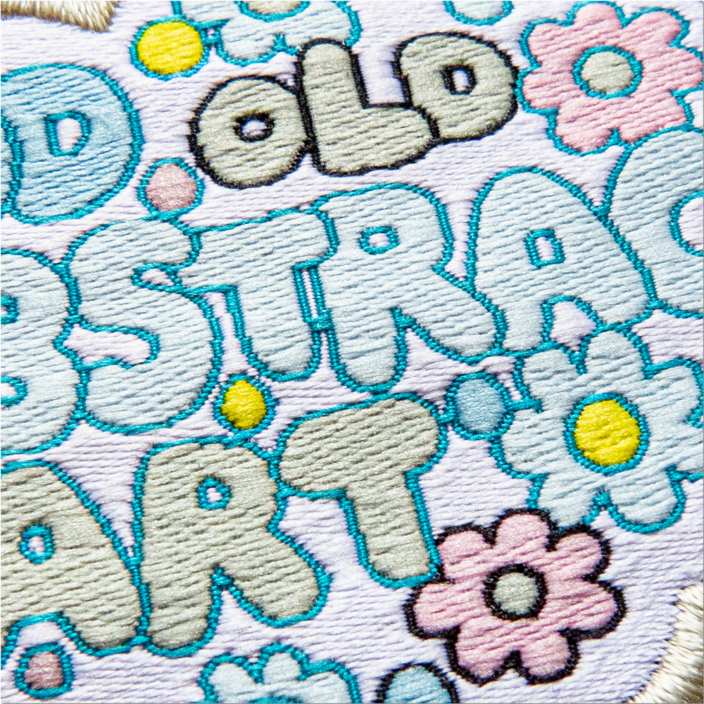 Good Old Abstract Art (Woven)