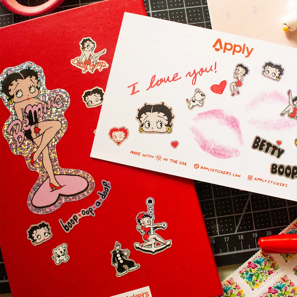 Betty Boop Mini Stickers