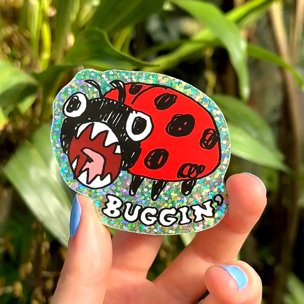 Bugin Logo Buggin' – Apply Stickers