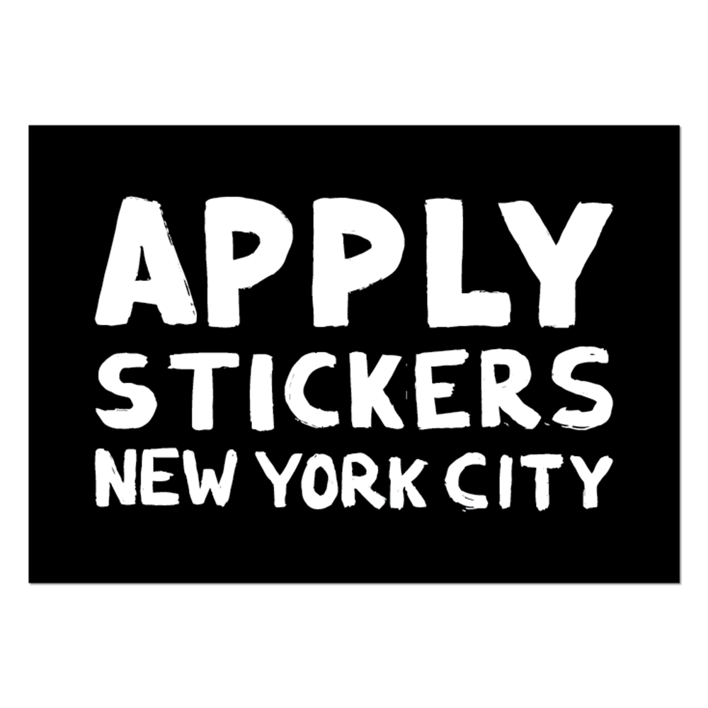 Apply Stickers NYC Box Sticker