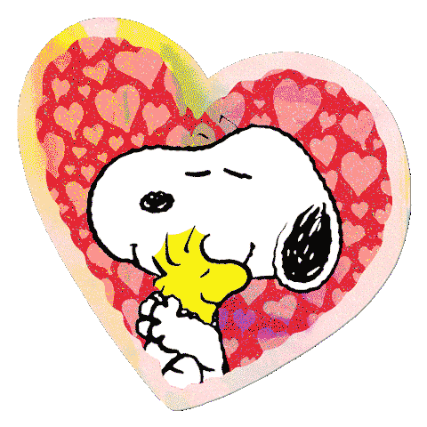 Holo Heart Snoopy