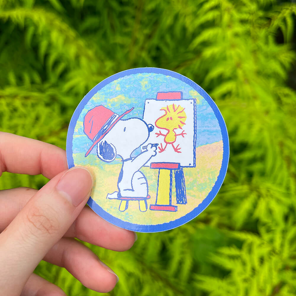 Painting Snoopy