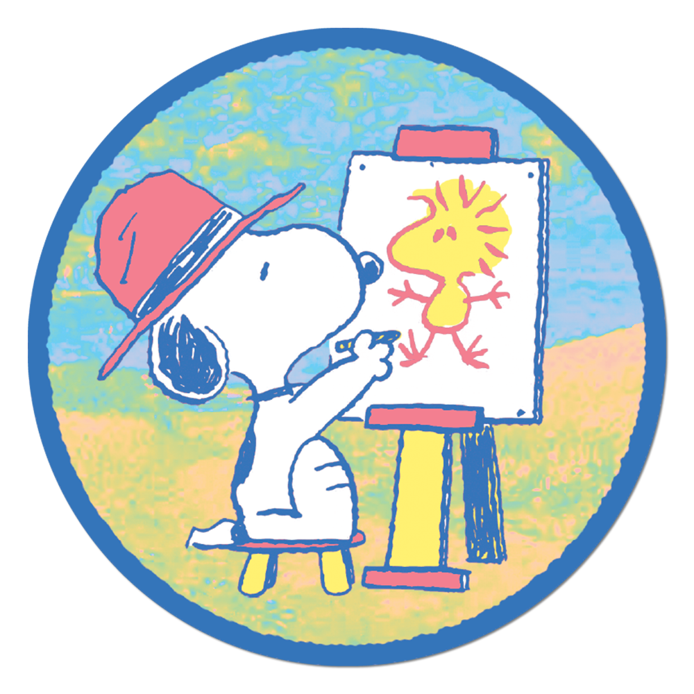 Painting Snoopy