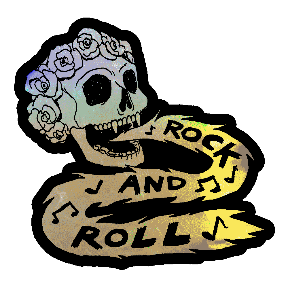 Rock & Roll Skull