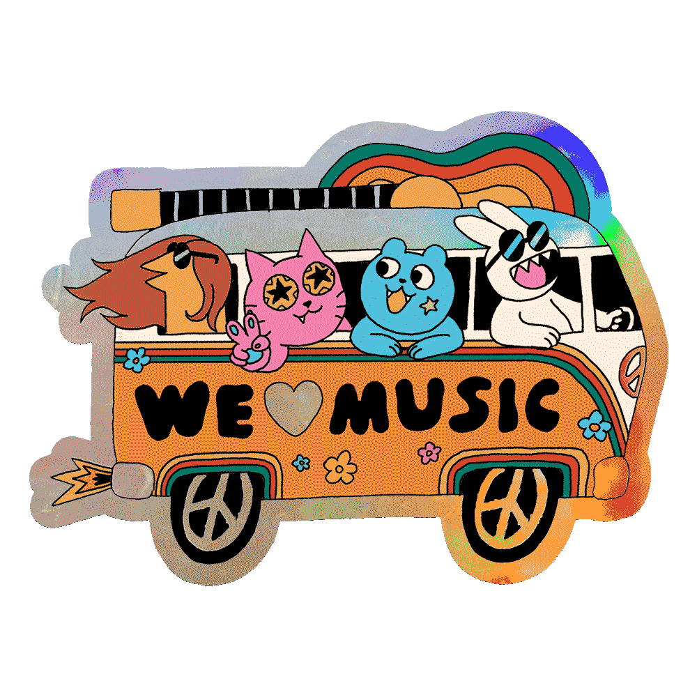 We <3 Music Tour Van