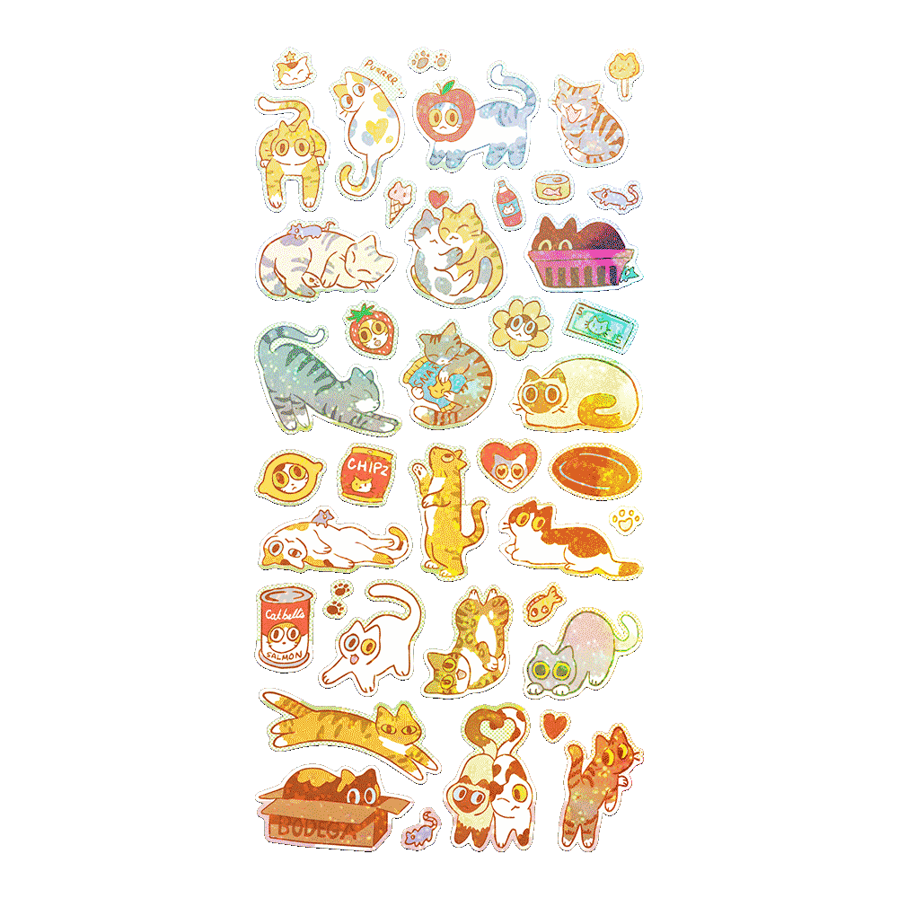 Bodega Kitties Sheet