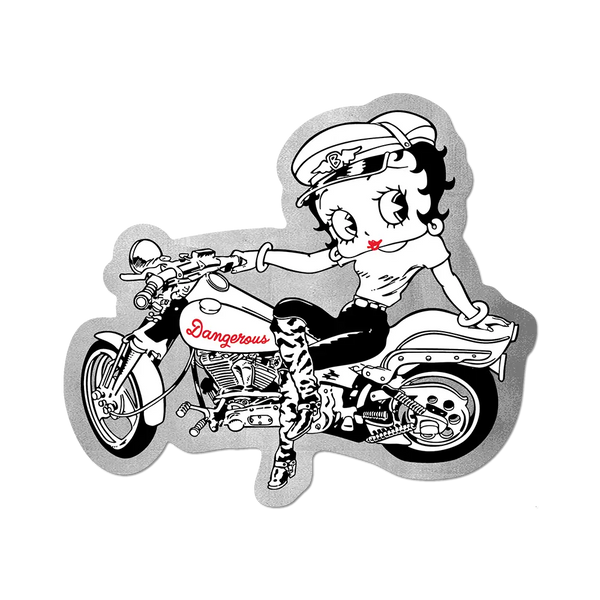 Motorcycle Betty Boop – Apply Stickers