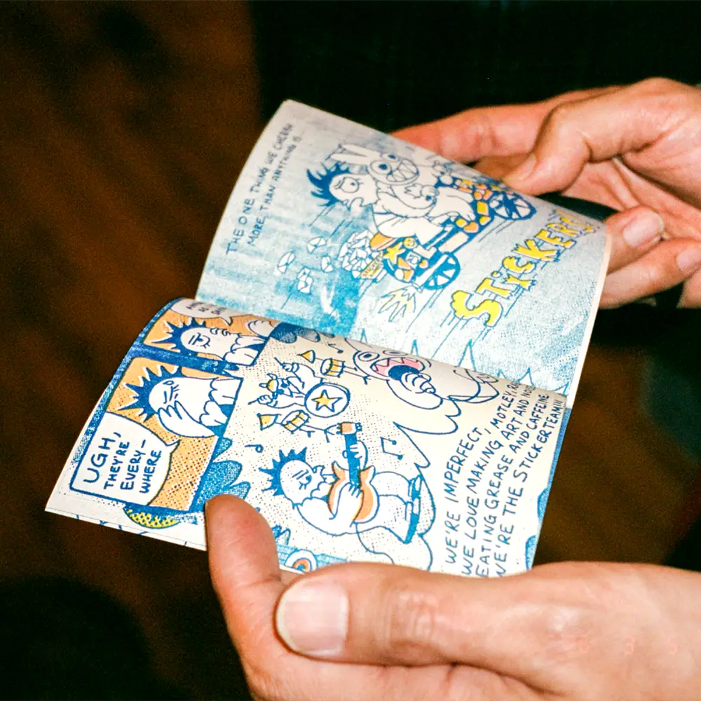 Apply Sticker Shop Zine