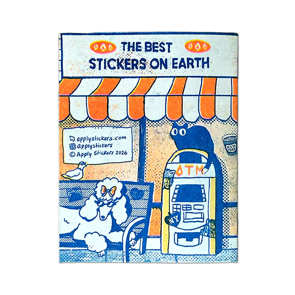 Apply Sticker Shop Zine