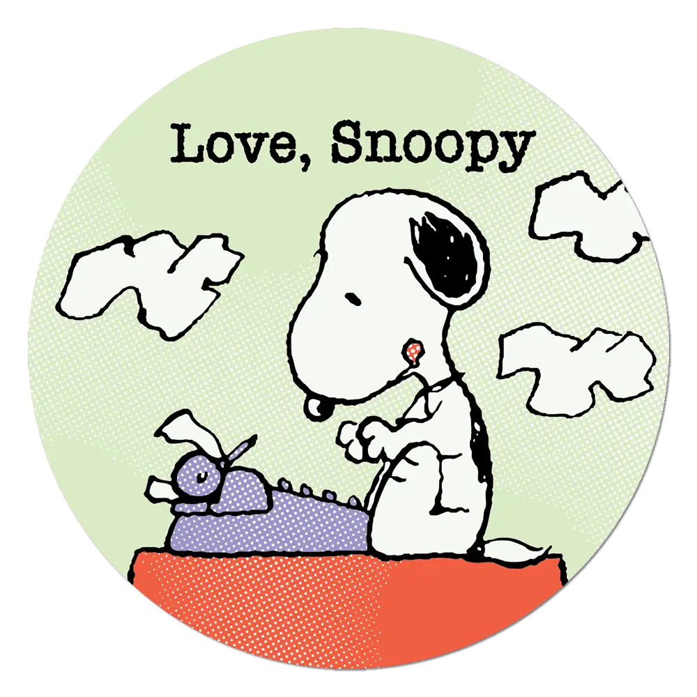 Love Snoopy Typewriter