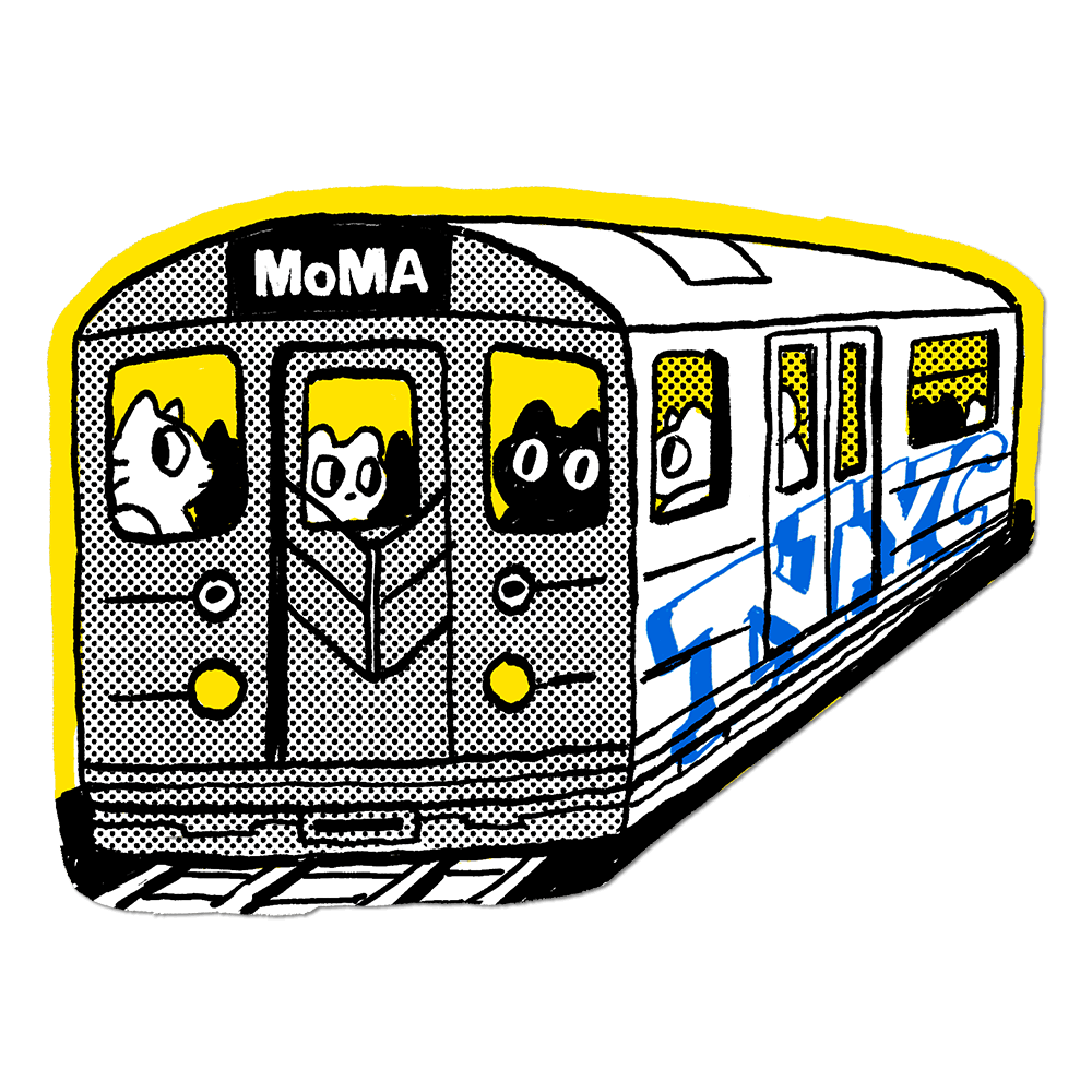 MoMA Subway Car