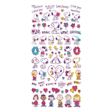 Love Snoopy Mini Stickers