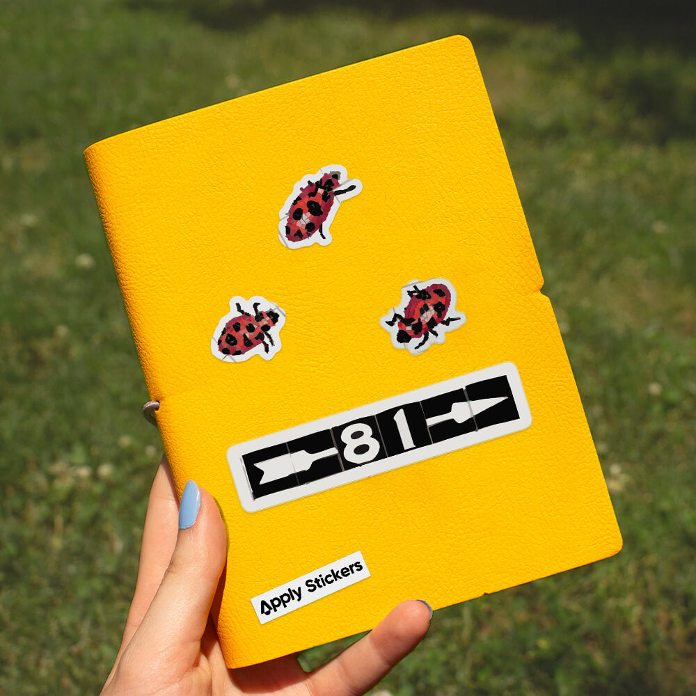 MTA Ladybug Sticker Sheet